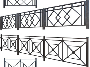 fence 3D Model