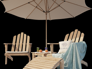 chaise longue 3D Model