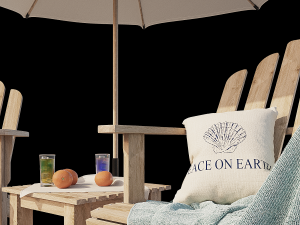 chaise longue 3D Model