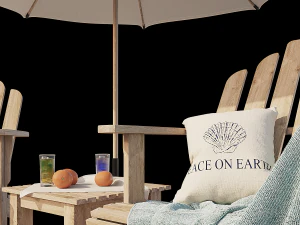 chaise longue 3D Model