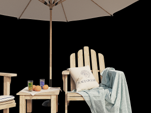 chaise longue 3D Model