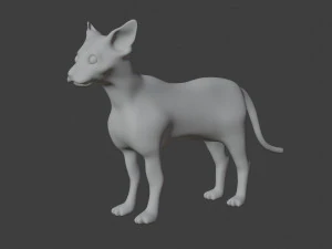 sphynx cat 3D Model