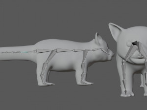 red panda Modello 3D