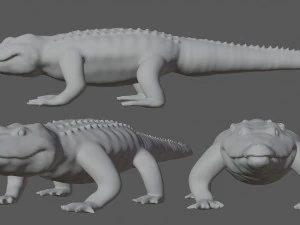 alligator crocodile 3D Model