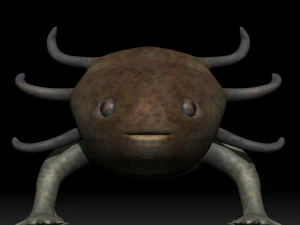 aksolotl Model 3D