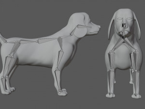 beagle dog 3D Model