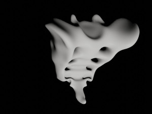 human tail bone tailbone 3D 模型