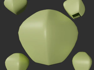 Lampa papierowa Latarnia Lampa japońska Model 3D