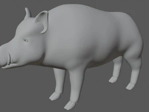boar 3D Model