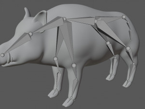 boar Model 3D
