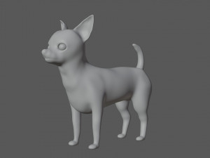chihuahua dog 3D Модель