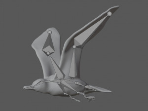 seagull Modèle 3D