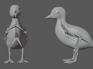 duckling 3D 模型