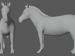 zebra 3D Model