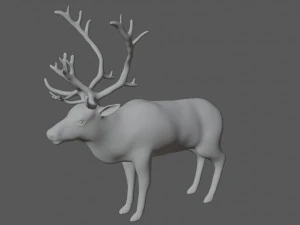 reindeer 3D Model