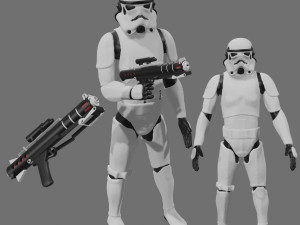 stormtrooper 3Dモデル