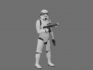 stormtrooper Modelo 3D
