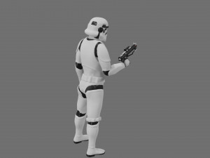stormtrooper Modelo 3D