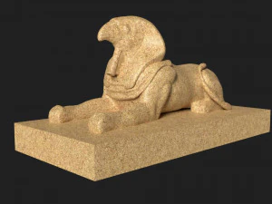 horus pyramid egypt 3D Model
