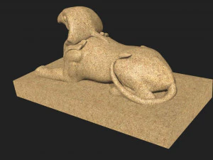 horus pyramid egypt 3D Model