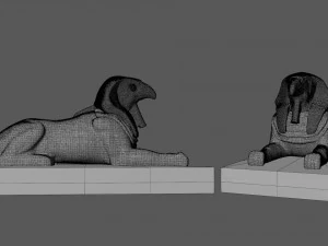 horus pyramid egypt 3D Model