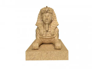 the great sphinx pyramid egypt 3D Model