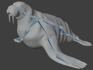 walrus seal 3D Model