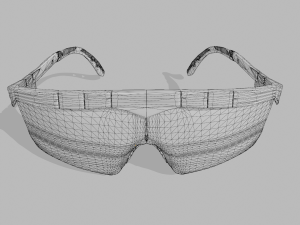 safety goggles glasses 3D Model