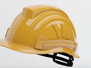 kask ochronny Model 3D