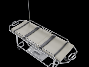 rolling stretcher hospital 3D Модель