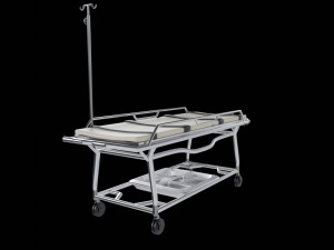 rolling stretcher hospital 3D Модель