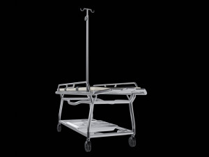 rolling stretcher hospital 3D Модель