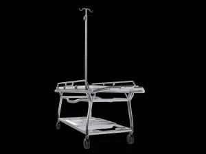 rolling stretcher hospital 3D Model