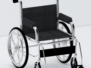 szpital na w&oacute;zku inwalidzkim Model 3D