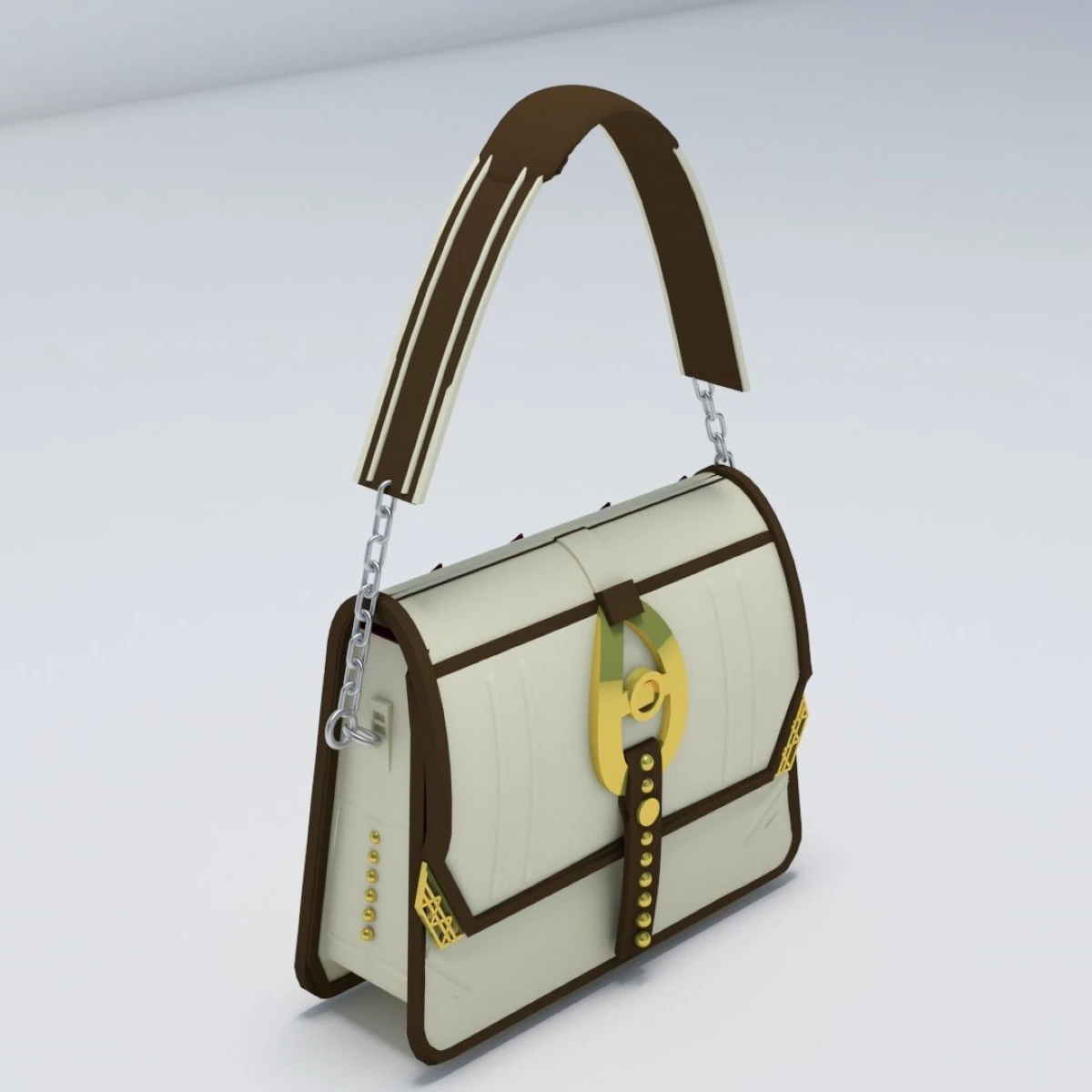 ladies bag purse 3D Model .c4d .max .obj .3ds .fbx .stl .blend 