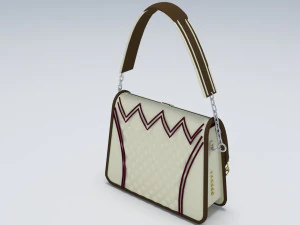 ladies bag purse 3D Model