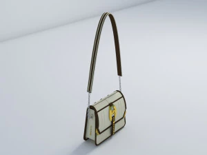 ladies bag purse 3D Model