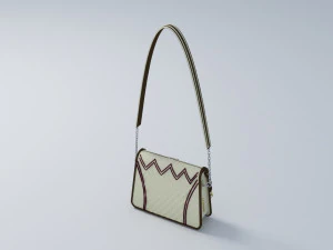 ladies bag purse 3D Model