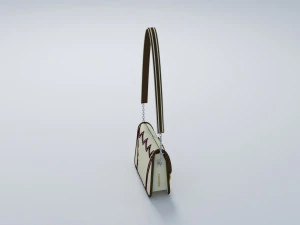 ladies bag purse 3D Model