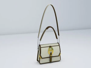 ladies bag purse 3D Model