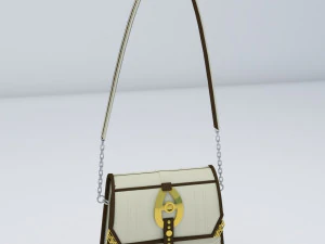 ladies bag purse 3D Model