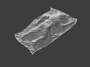 dead person corpse crime murder scene 3D Modell