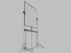 white board whiteboard 3D Model