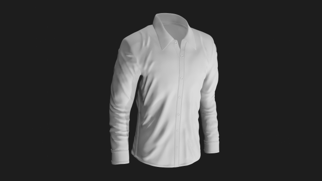 shirt 3D Model .c4d .max .obj .3ds .fbx .stl .blend 