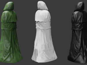 cloak cape robe Modelo 3D