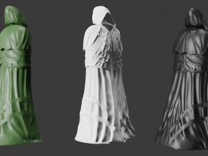 cloak cape robe 3D Model