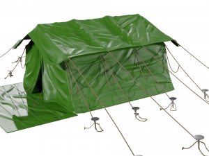 military tent camping tent campaign tent 3D-Modell