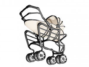 stroller Model 3D