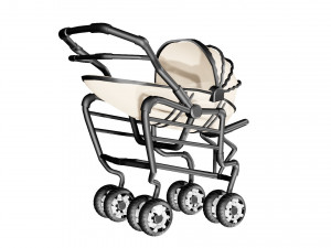 stroller Model 3D