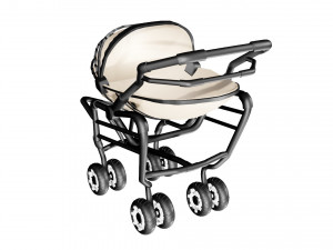 stroller Model 3D